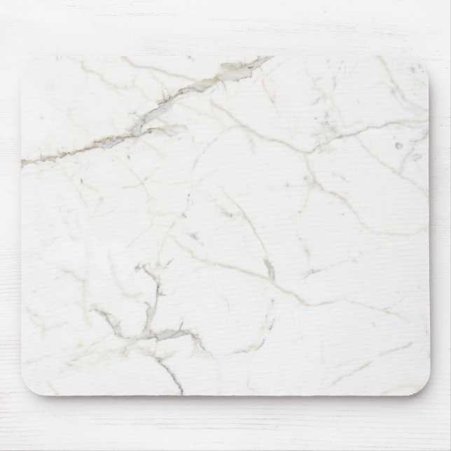 Awesome marble trendy modern mouse pad (Front)