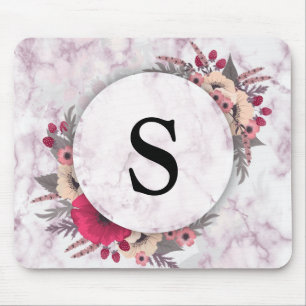 Awesome marble trendy modern mouse pad