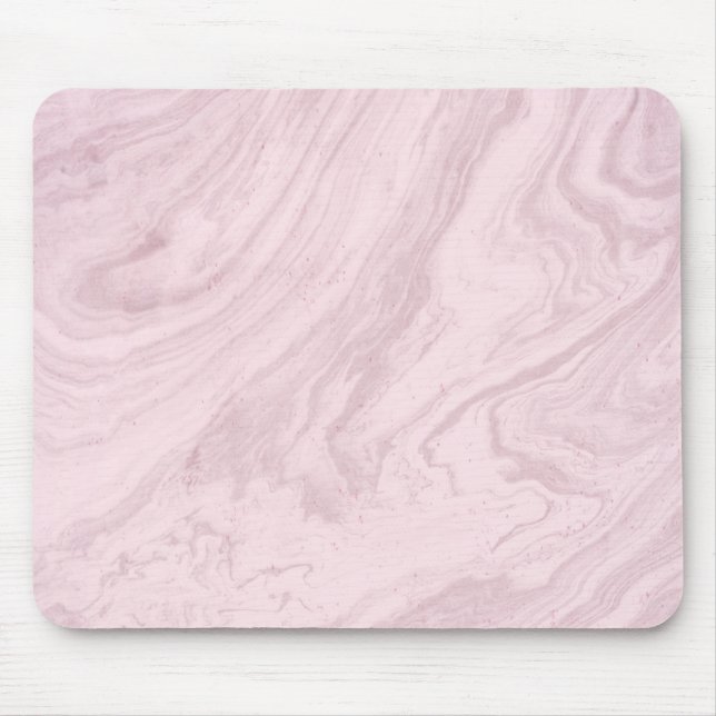 Awesome marble trendy modern mouse pad (Front)