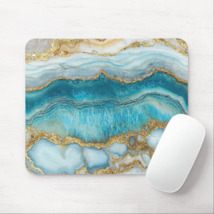 Awesome marble trendy modern mouse pad