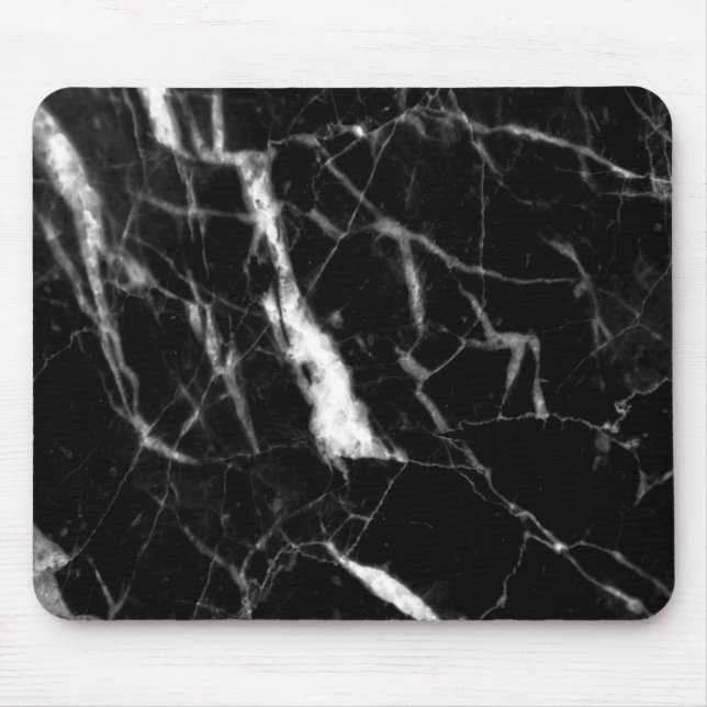Awesome marble trendy modern mouse pad (Front)
