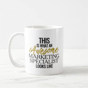 Awesome Marketing Specialist Looks Like Coffee Mug