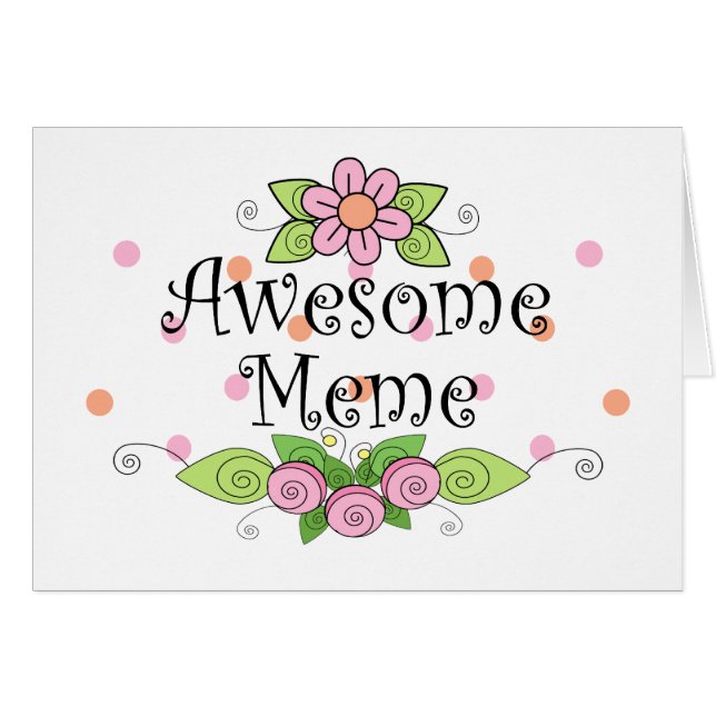 Awesome Meme T-Shirt (Front Horizontal)