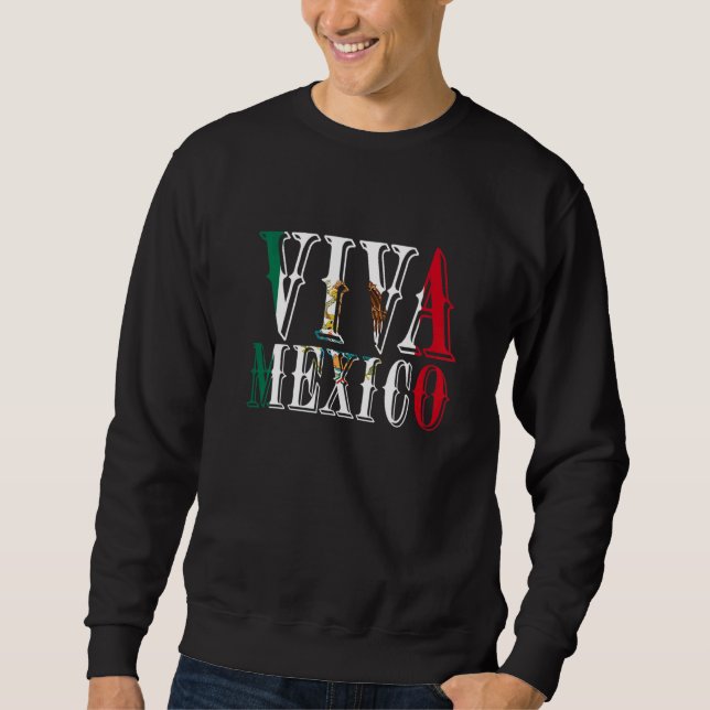 Awesome Mexico  Mexico Flag Mexican Roots Women Me Sweatshirt (Front)