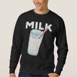 Awesome MILK Matching Milky Cookies Couples Costum Sweatshirt