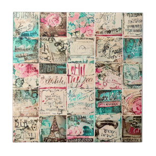 Awesome modern classic grunge rustic vintage art ceramic tile