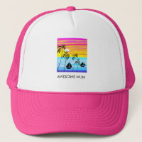 Awesome Mom Tropical Sunset Sailing