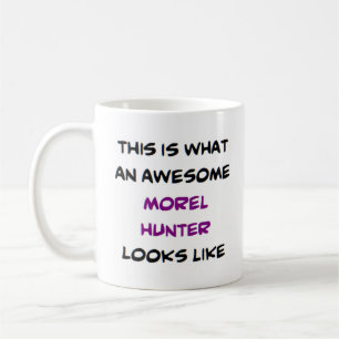 awesome morel hunter coffee mug