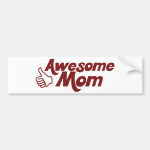 Awesome Mum for Mothers Day Bumper Sticker