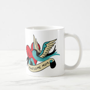 Awesome Mum Tattoo Coffee Mug