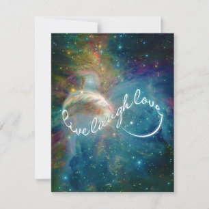 Awesome mystic "Live Laugh Love" infinity symbol