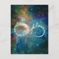 Awesome mystic "Live Laugh Love" infinity symbol