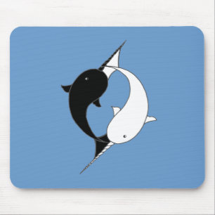 Awesome Narwhals Mouse Pad