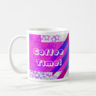 Awesome New Wave Neon Fun Design Coffee Mug