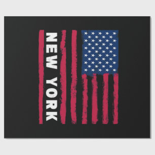 Awesome New York USA United States America America Wrapping Paper