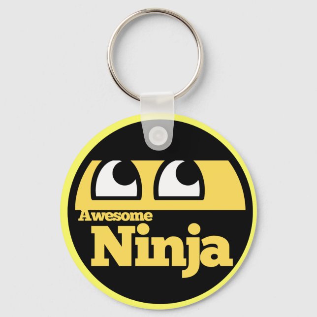 Awesome Ninja Key Ring (Front)