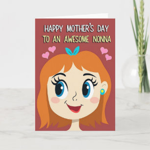 Awesome Nonna Celebration Card