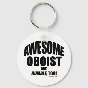 Awesome Oboist Key Ring