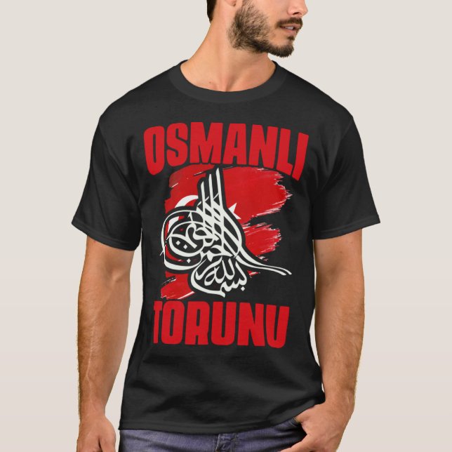 Awesome Osmanli Torunu Fatih Sultan Mehmet Ottoman T-Shirt (Front)