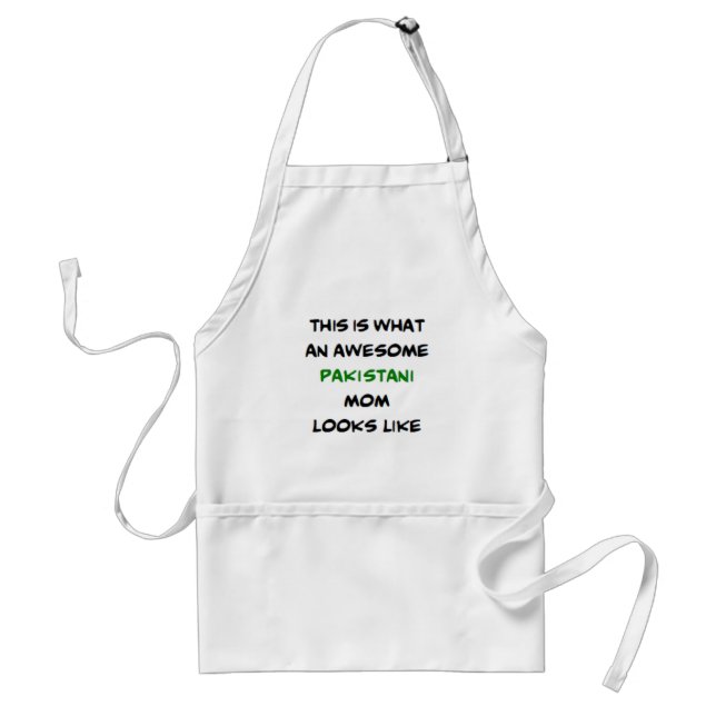 awesome pakistani mum coffee mug standard apron (Front)