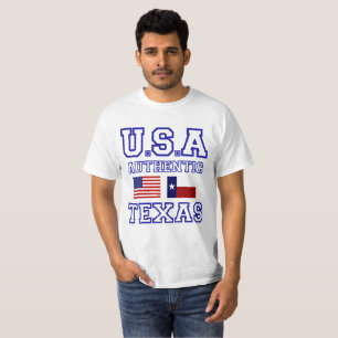Awesome Patriotic Authentic Texas T-Shirt