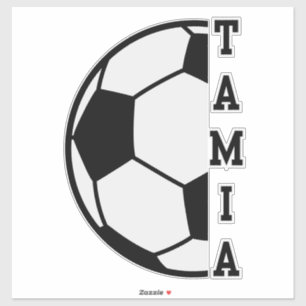 Awesome Personalised Name Soccer Ball Sports