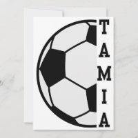 Awesome Personalised Name Soccer Ball Sports