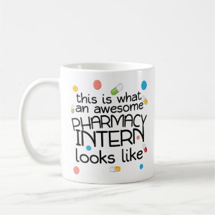 Awesome Pharmacy Intern Coffee Mug PharmD Grad