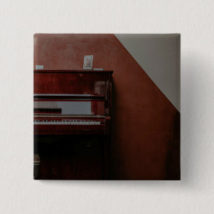 Awesome Piano 15 Cm Square Badge