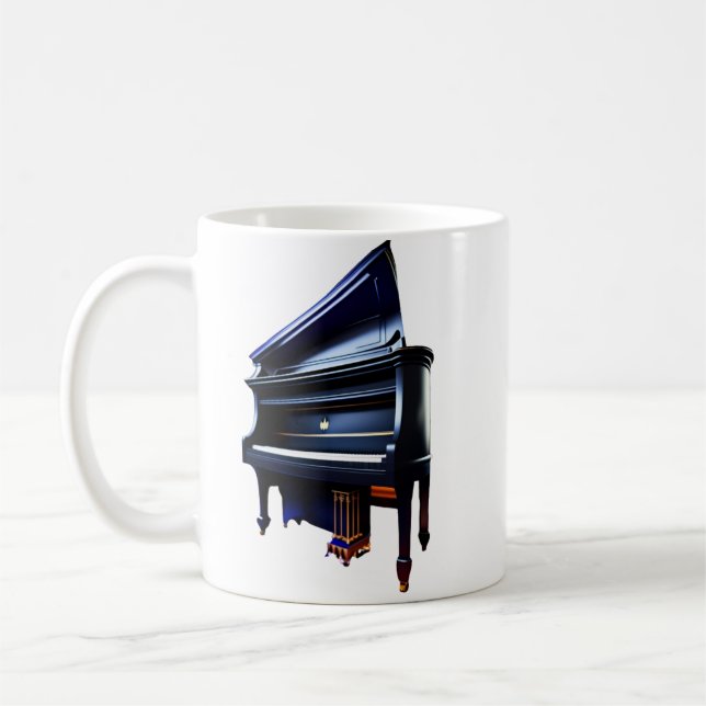 Awesome piano coffee mug (Left)
