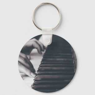 Awesome Piano Design Key Ring