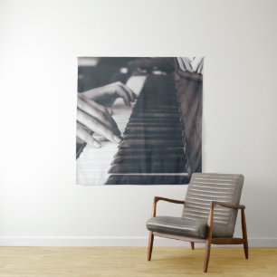 Awesome Piano Design Tapestry
