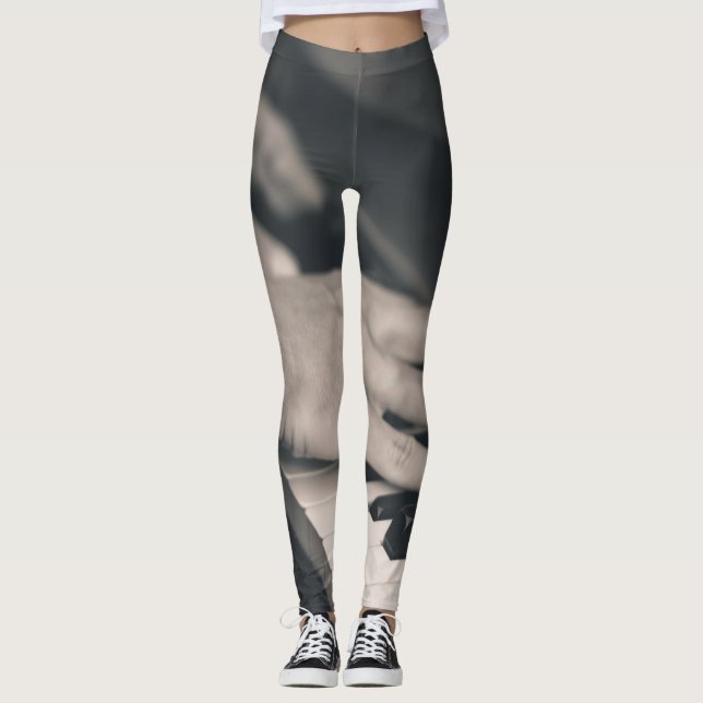 Awesome Piano Leggings (Front)