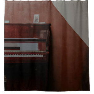 Awesome Piano Shower Curtain