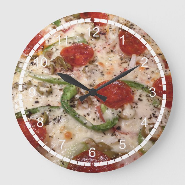 Awesome Pizza Clock (Front)