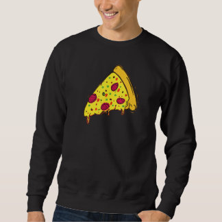 Awesome Pizza Slice For Fast Food Sweatshirt