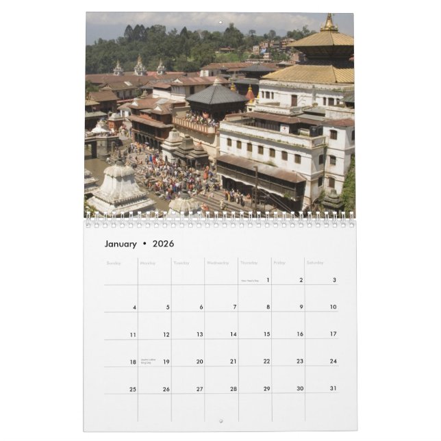 Awesome Places of the World Calendar 2012 (Jan 2026)