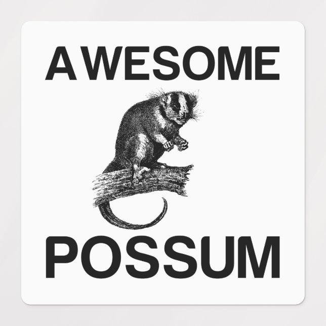 AWESOME POSSUM .... (Design 1)