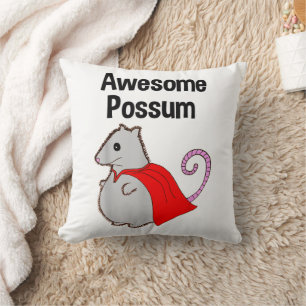 Awesome Possum Funny, Cute. Animal Lover Cushion