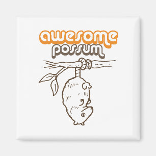 Awesome Possum Magnet
