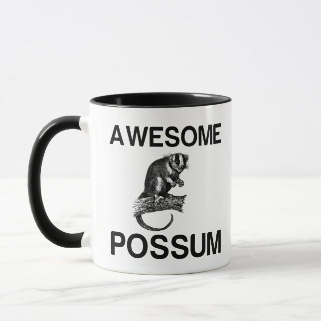 AWESOME POSSUM MUG (Left)