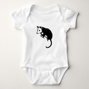 Awesome Possum Opossum Baby Bodysuit