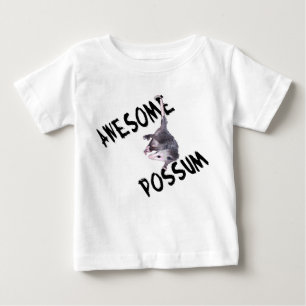 Awesome Possum Opossum Baby T-Shirt
