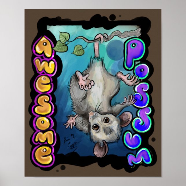 Awesome Possum! Poster (Front)