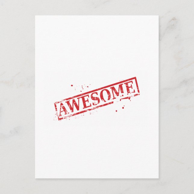 Awesome Postcard (Front)