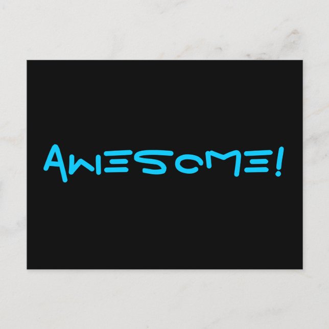 Awesome! Postcard (Front)