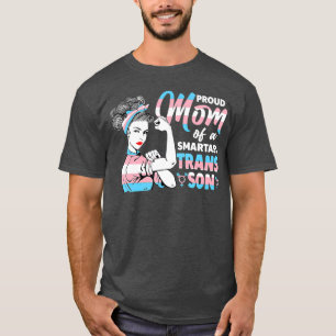 Awesome Proud Unbreakable Trans Mum Pride LGBT T-Shirt