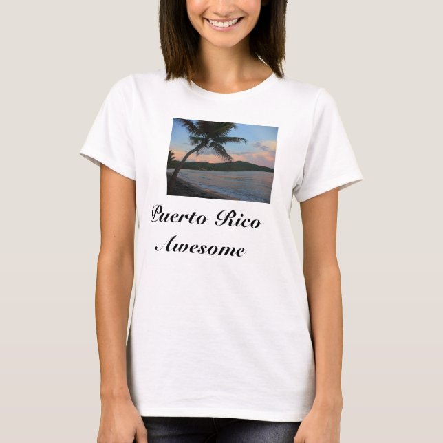 Awesome Puerto Rico Beach Women's T-shirt (Front)