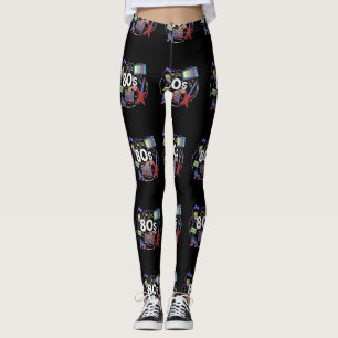 Awesome Retro 80s Throwback Leggings