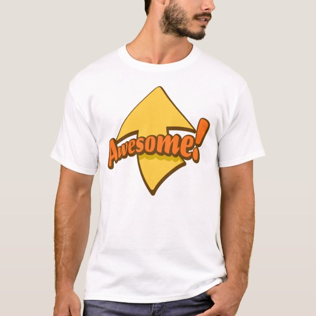 Awesome! - Retro T T-Shirt (Front)
